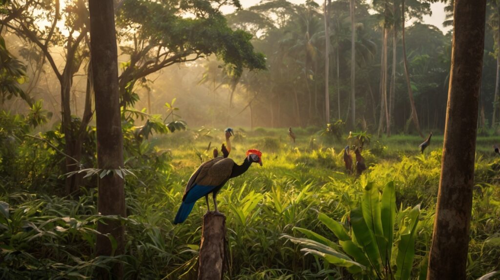 Bird watching at gal oya